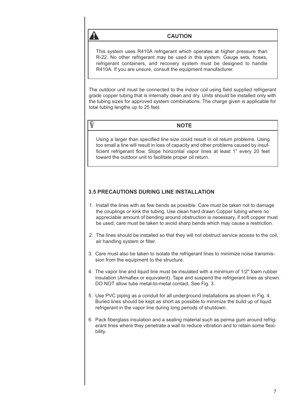 Klimaire CSM42H2P16 User Manual | Page 7 / 21