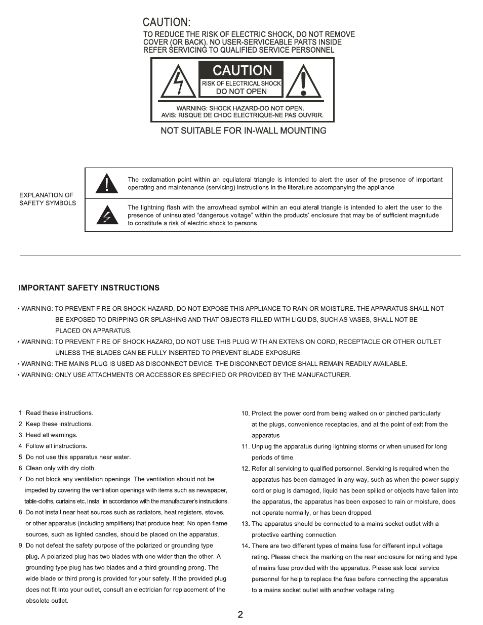 OSD Audio S-10 User Manual | Page 2 / 4