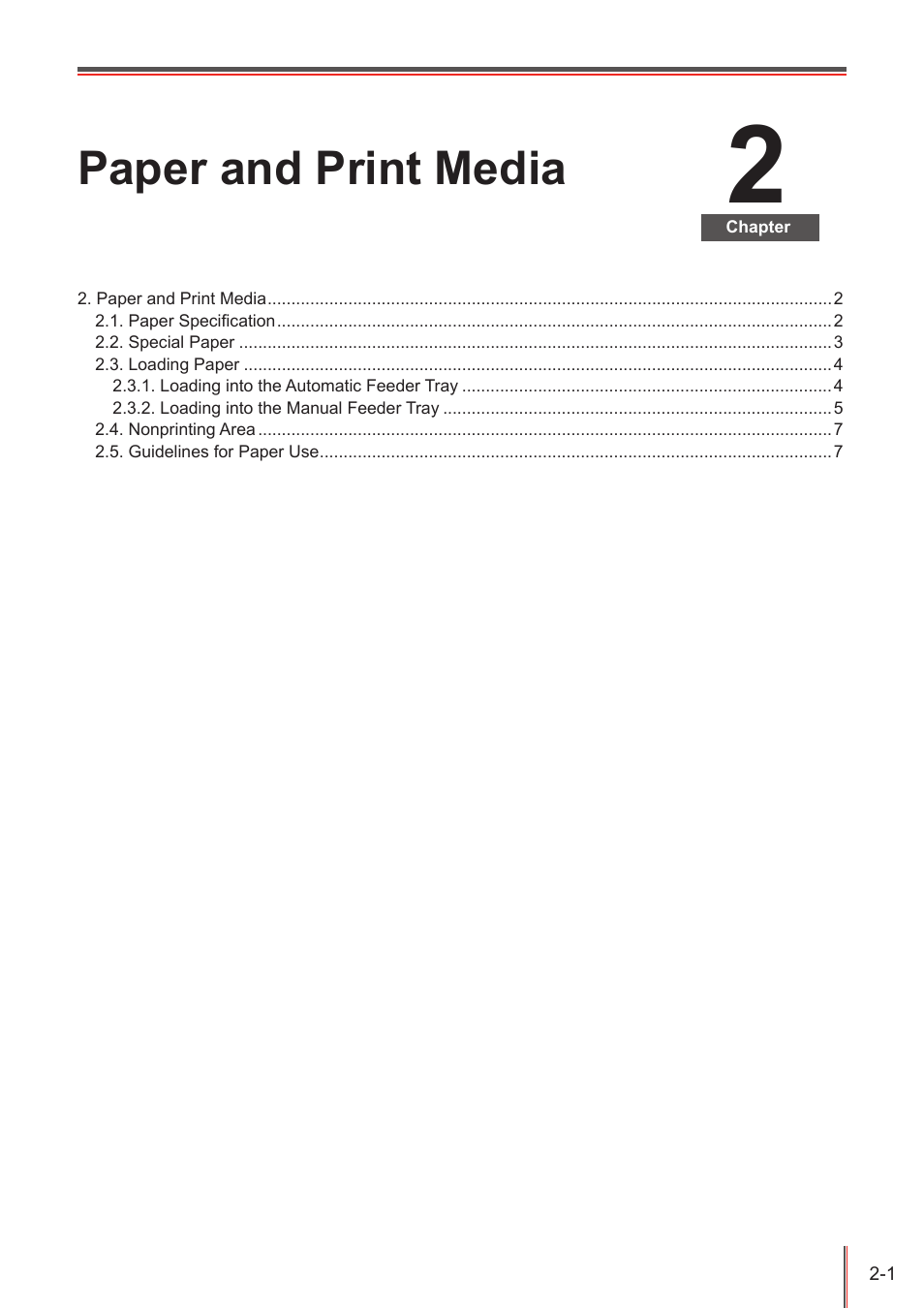 Paper and print media | Pantum P2500W User Manual | Page 12 / 78