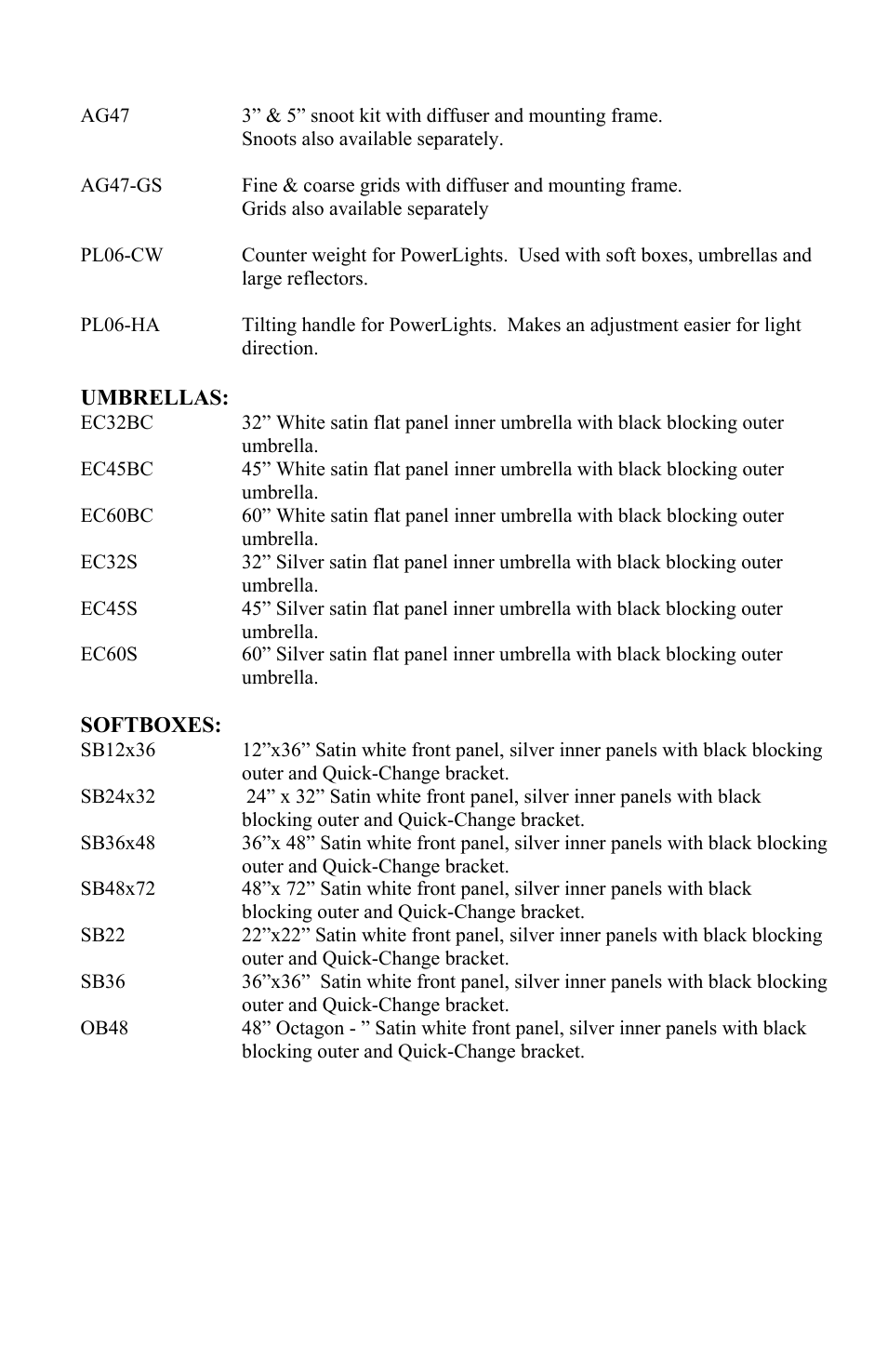 Photogenic Professional Lighting Radio Sync PowerLight User Manual | Page 15 / 19