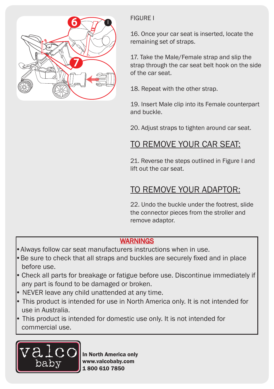 Valco Baby Latitude Peg Perego Adaptor User Manual | Page 4 / 4