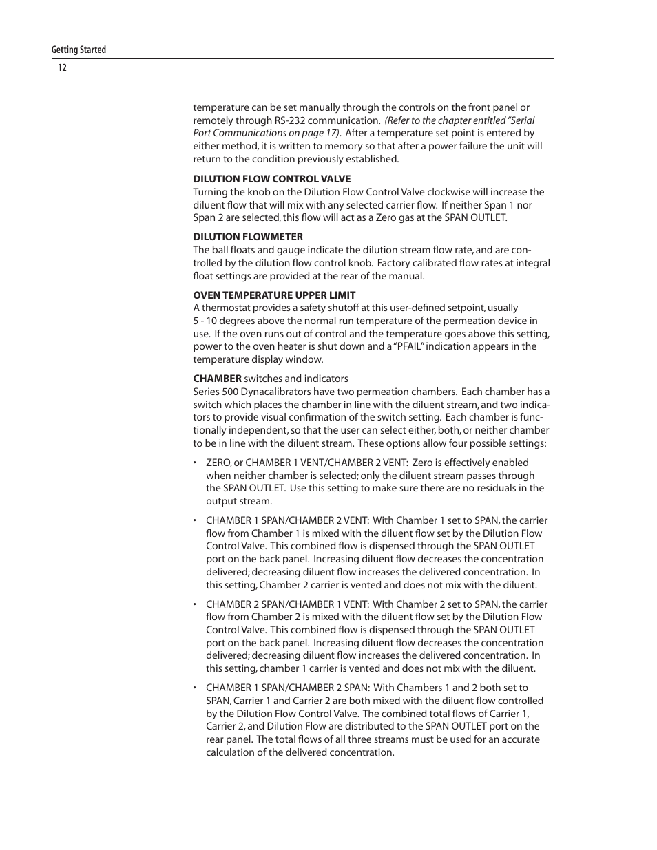 VICI 500 Dynacalibrator User Manual | Page 16 / 37