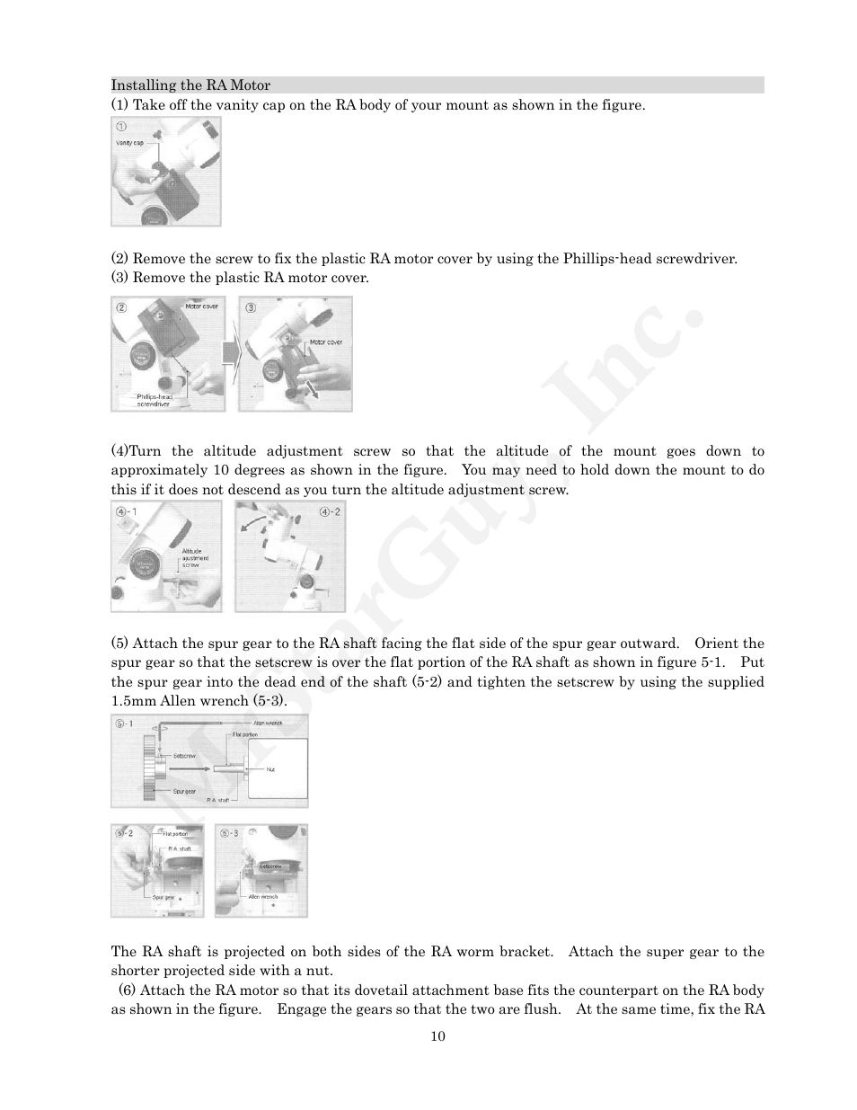 Mrstarguy, inc | Vixen STARBOOK-S User Manual | Page 10 / 61