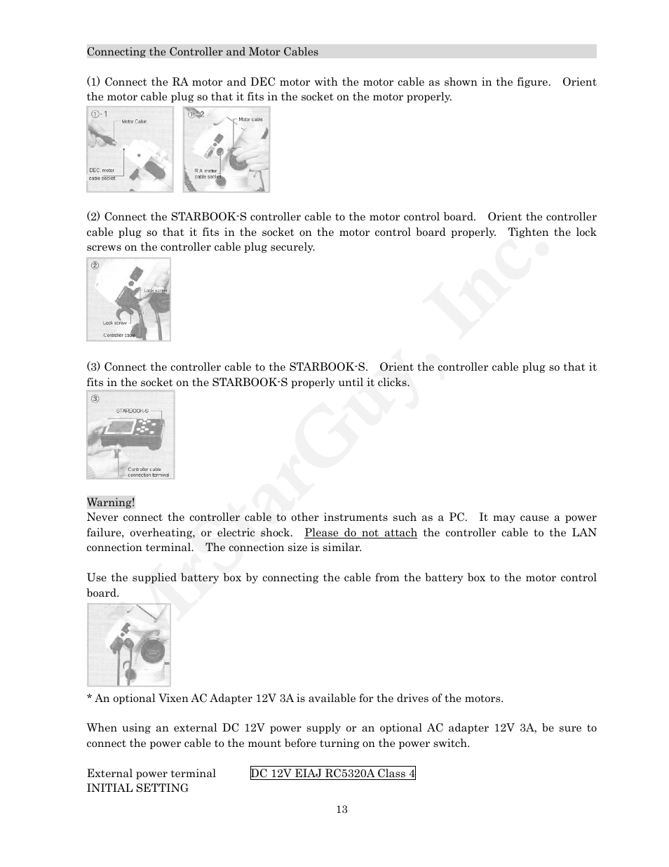 Mrstarguy, inc | Vixen STARBOOK-S User Manual | Page 13 / 61
