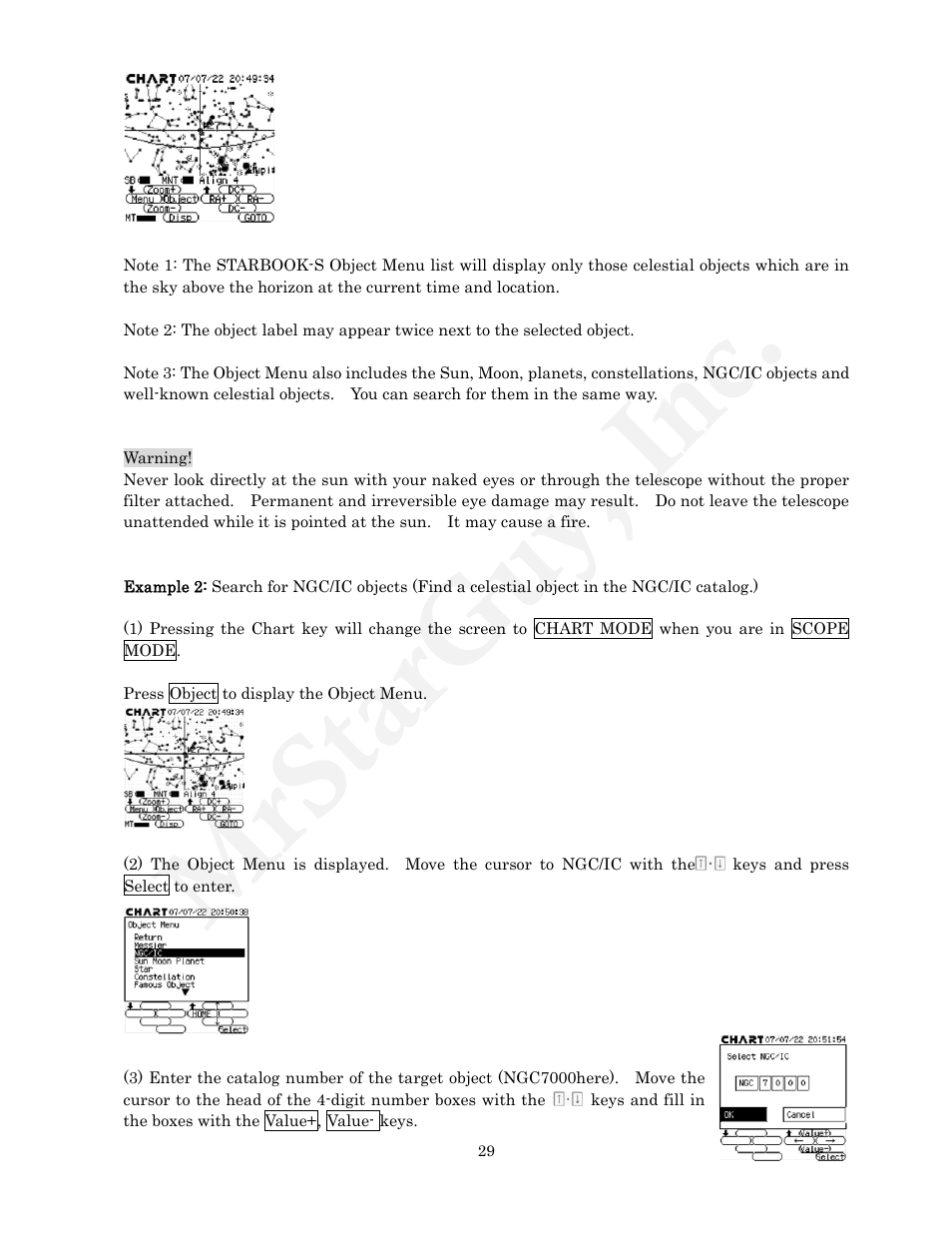 Mrstarguy, inc | Vixen STARBOOK-S User Manual | Page 29 / 61