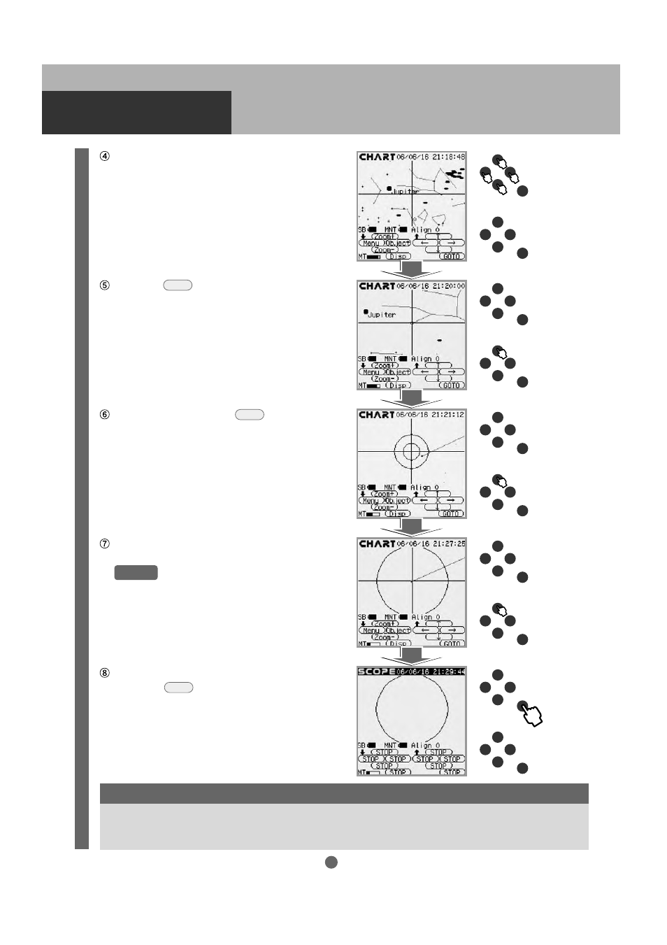 Automatic slewing, Alignment | Vixen SKYPOD Altazimuth Mount User Manual | Page 34 / 48