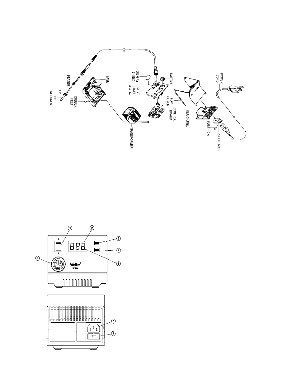 Weller WSD80 User Manual | 6 pages