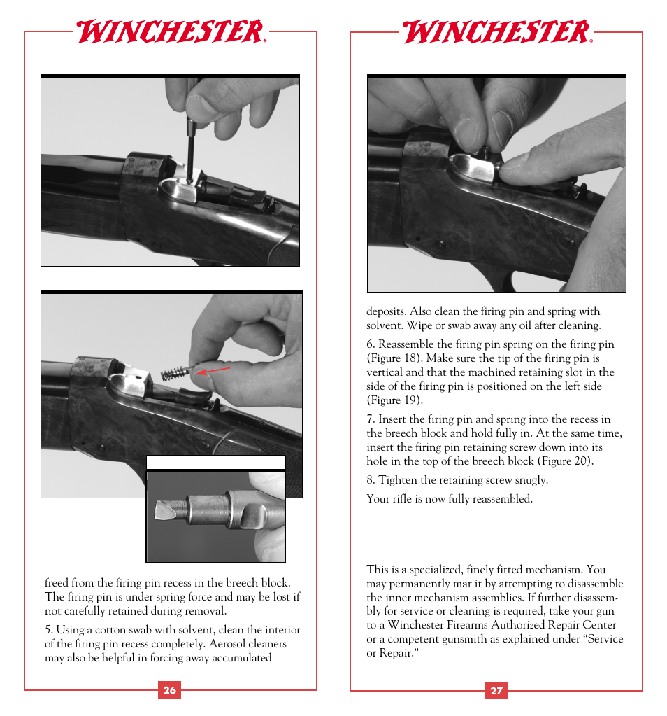 Winchester Repeating Arms 1885 Rimfire User Manual | Page 15 / 21