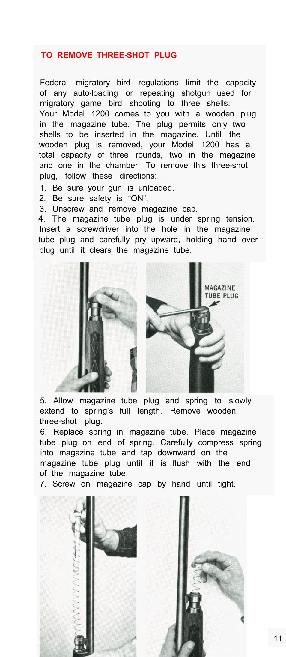 Winchester Repeating Arms 1200 (Historic Manual) User Manual | Page 4 / 16