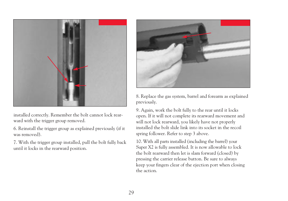 Winchester Repeating Arms Super X2 (Historic Manual) User Manual | Page 29 / 43