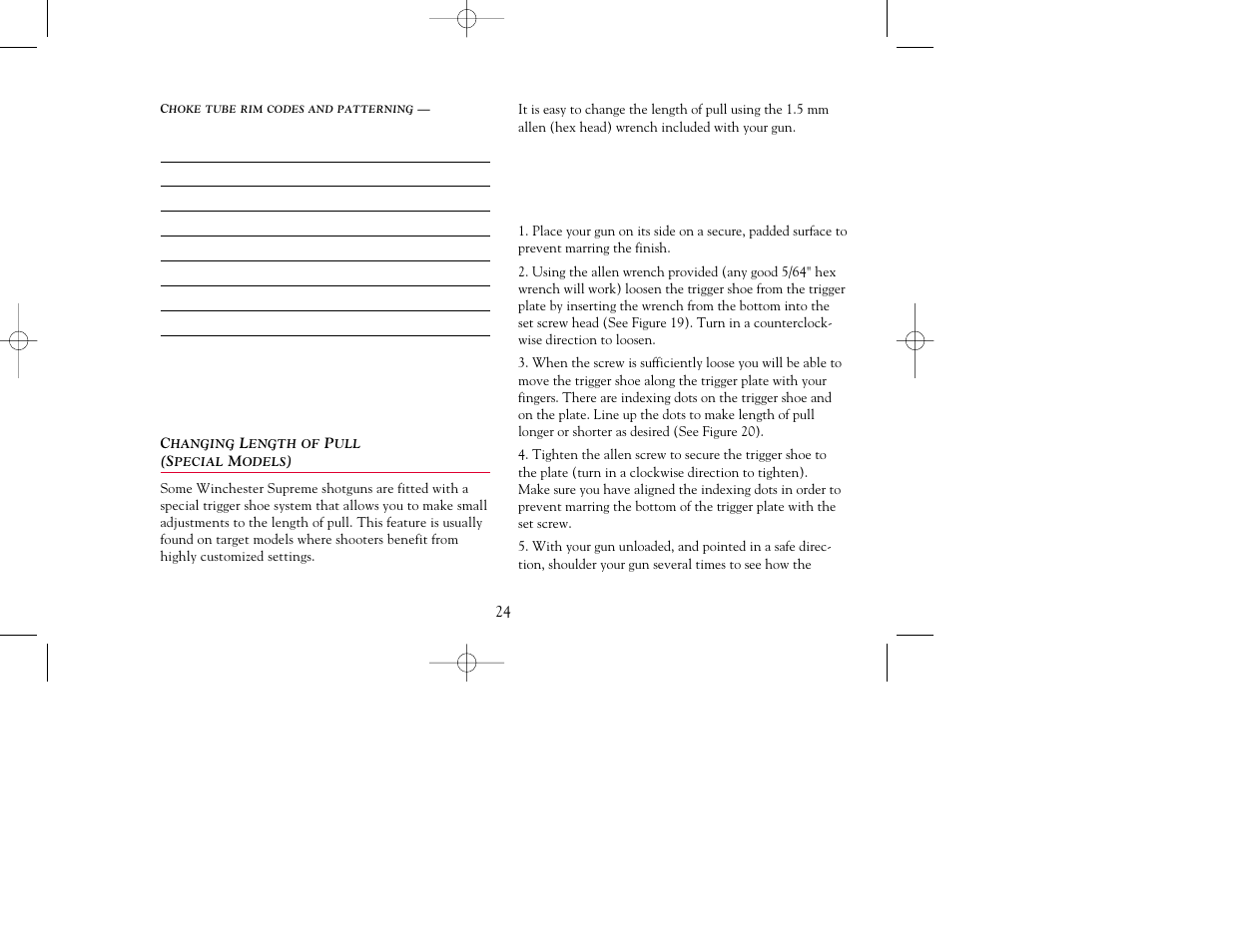 Winchester Repeating Arms Supreme (Historic Manual) User Manual | Page 26 / 35