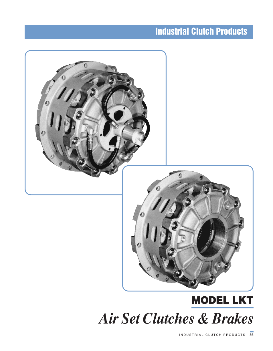 Wichita Clutch LKT Clutch or Brake User Manual | 4 pages