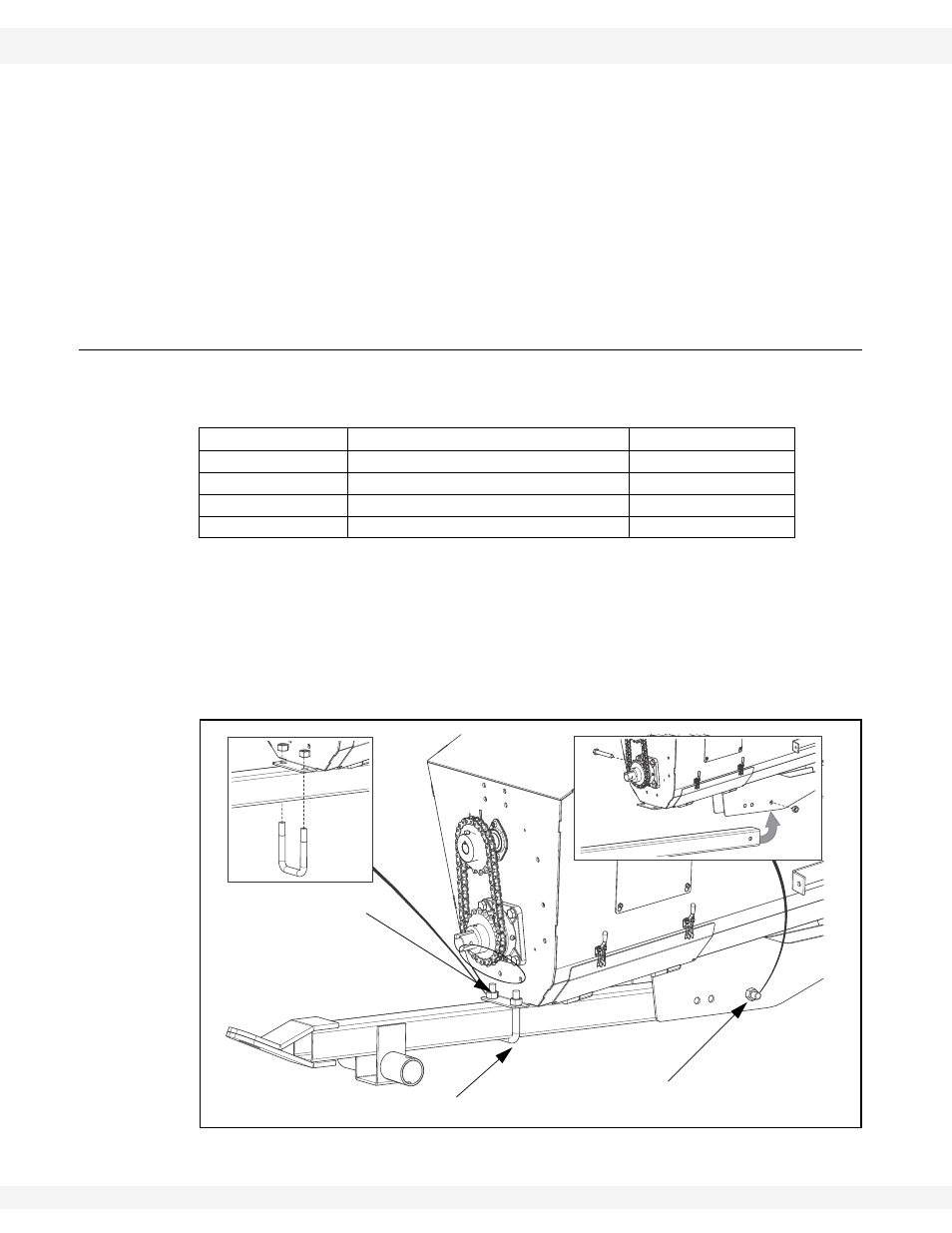 Install the boot tow bar | Wheatheart X Series 13 Augers User Manual | Page 32 / 122