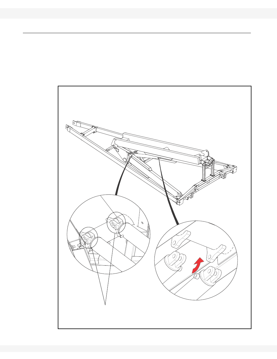 Installing the hydraulic cylinders, Nders (see “installing the hydraulic cylinders” on | Wheatheart X Series 13 Augers User Manual | Page 56 / 122
