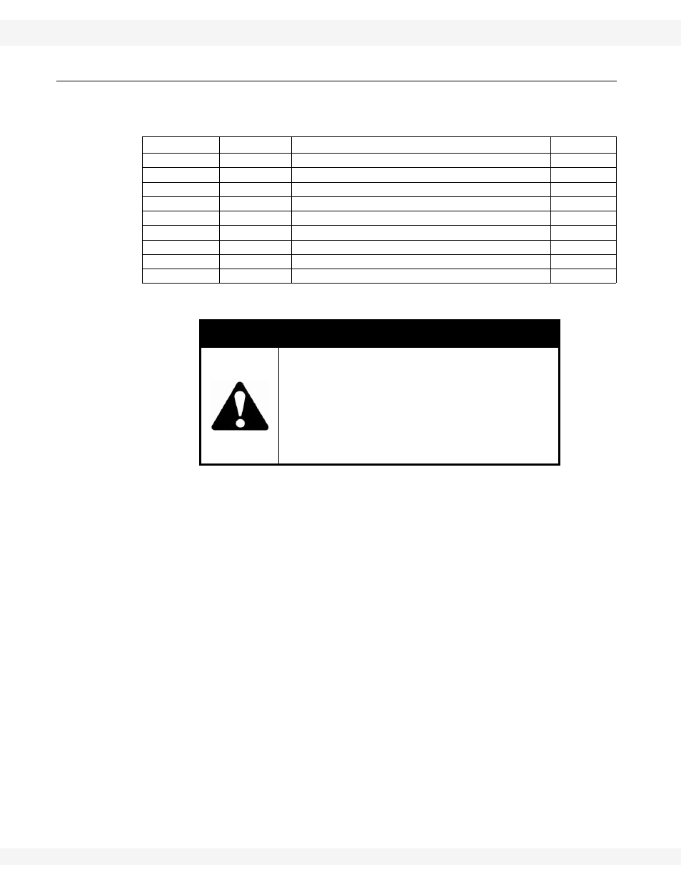 Attaching the auger tube to the frame, Warning | Wheatheart X Series 13 Augers User Manual | Page 58 / 122