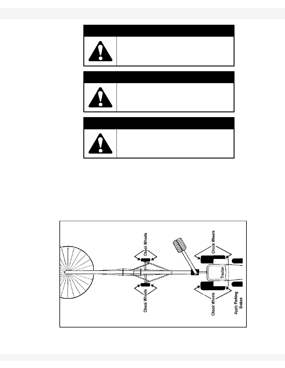 Caution, Warning | Wheatheart X Series 13 Augers User Manual | Page 84 / 122