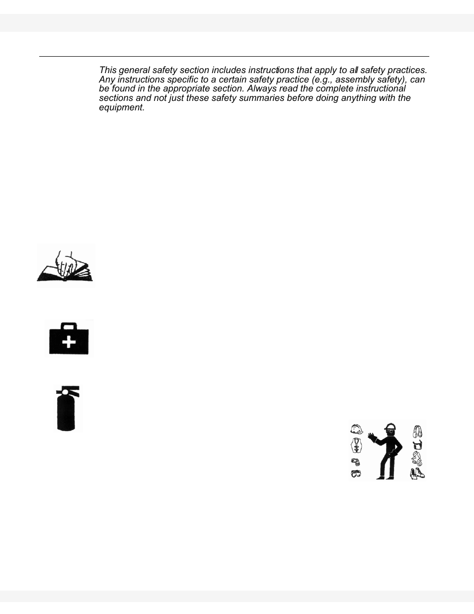 General safety | Wheatheart WHR 130 x 31-36ft Augers PTO-SD User Manual | Page 8 / 46