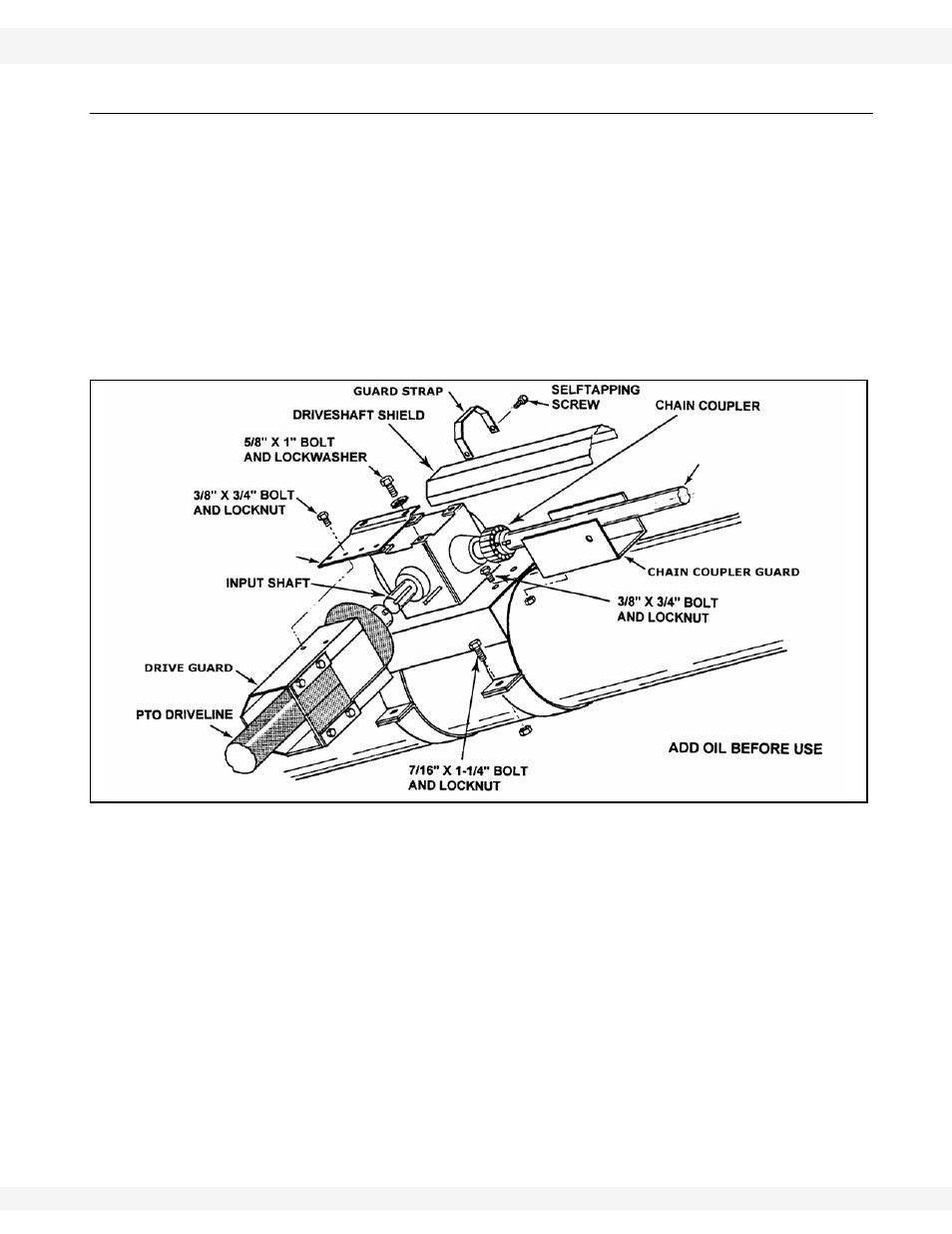 Shaft drive gearbox | Wheatheart WHR 130 x 51-71ft Augers PTO User Manual | Page 21 / 48