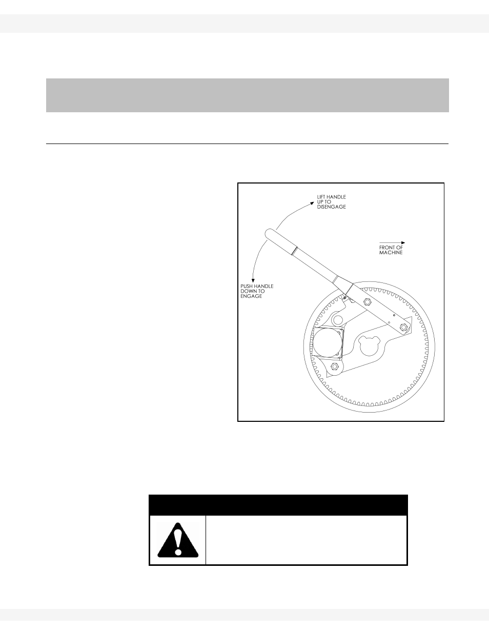 Operation, Placement & operation procedure, Warning | Wheatheart Self-Propelled Post Pounder Kit User Manual | Page 15 / 36