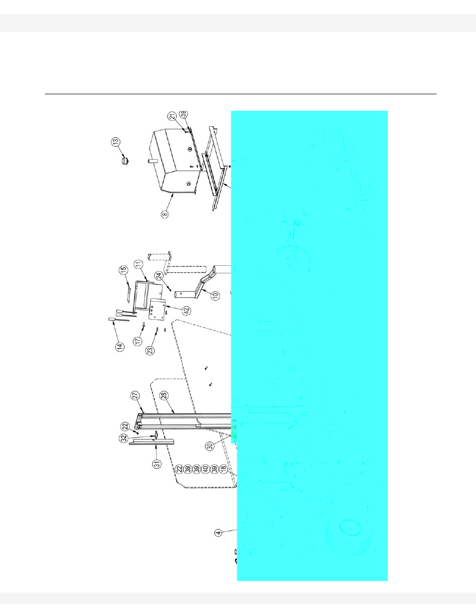 Appendix, Sp pounder parts | Wheatheart Self-Propelled Post Pounder Kit User Manual | Page 27 / 36