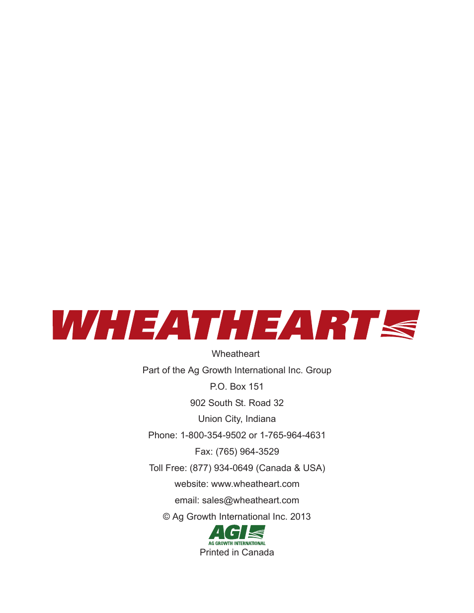 Wheatheart Livestock Waterer User Manual | Page 28 / 28
