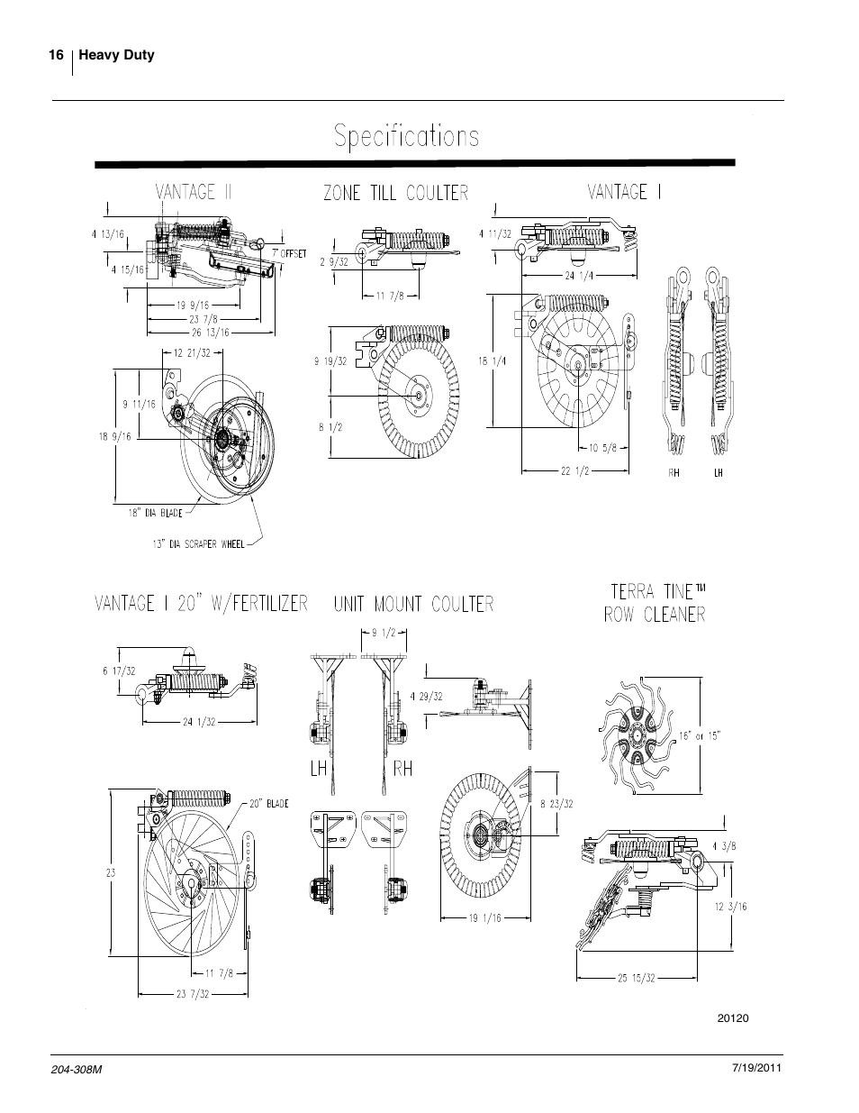 Great Plains Utility Coulter & Vantage I-20 Fertilizer Coulters User Manual | Page 18 / 21