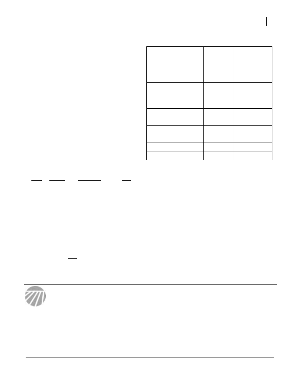 Maintenance and storage, Size selection of spray tip or nozzle, Maintenance | Storage | Great Plains Fertilizer Arm Kits User Manual | Page 13 / 20