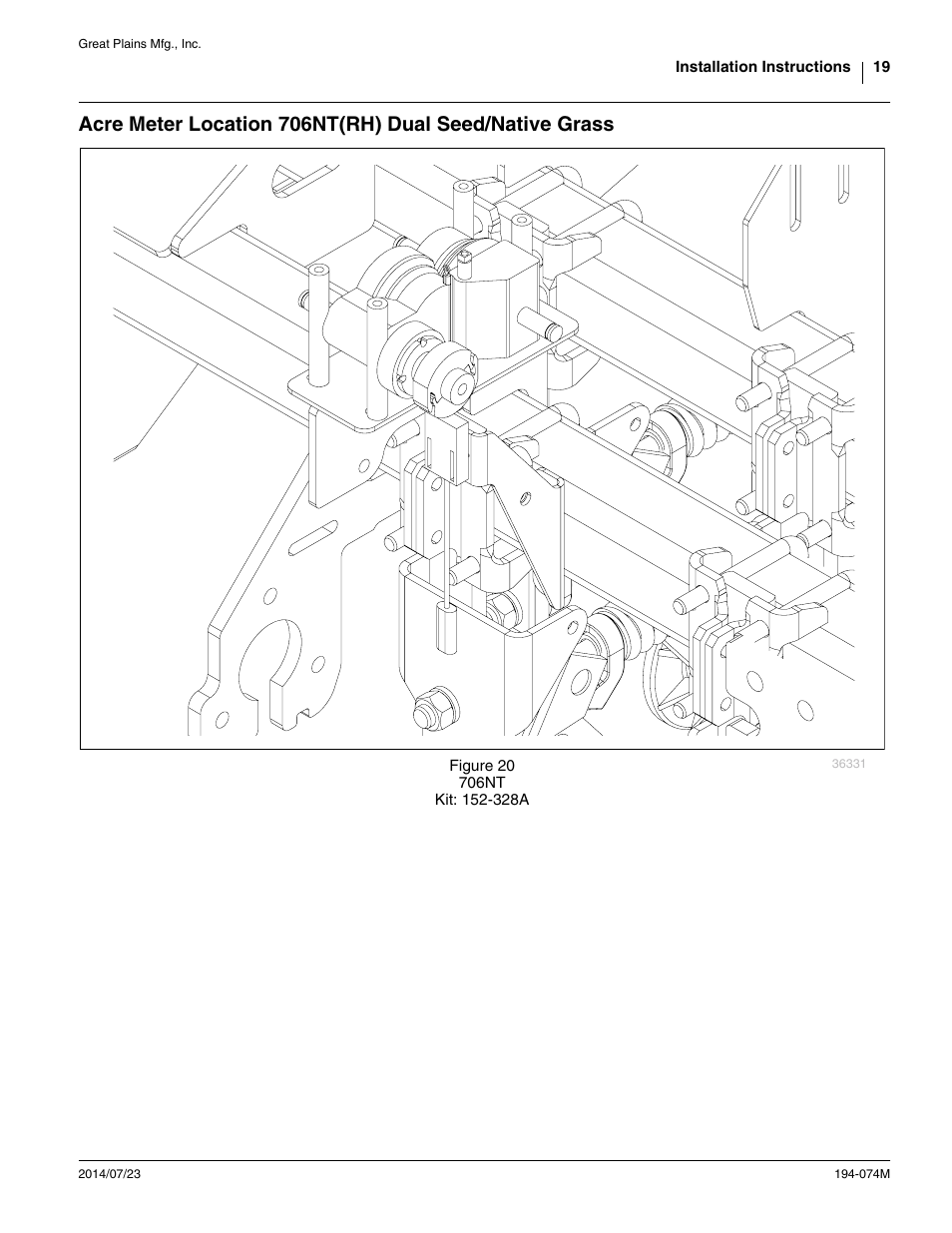 Great Plains Electronic Acremeter User Manual | Page 19 / 34