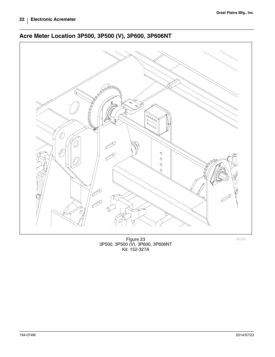 Great Plains Electronic Acremeter User Manual | Page 22 / 34
