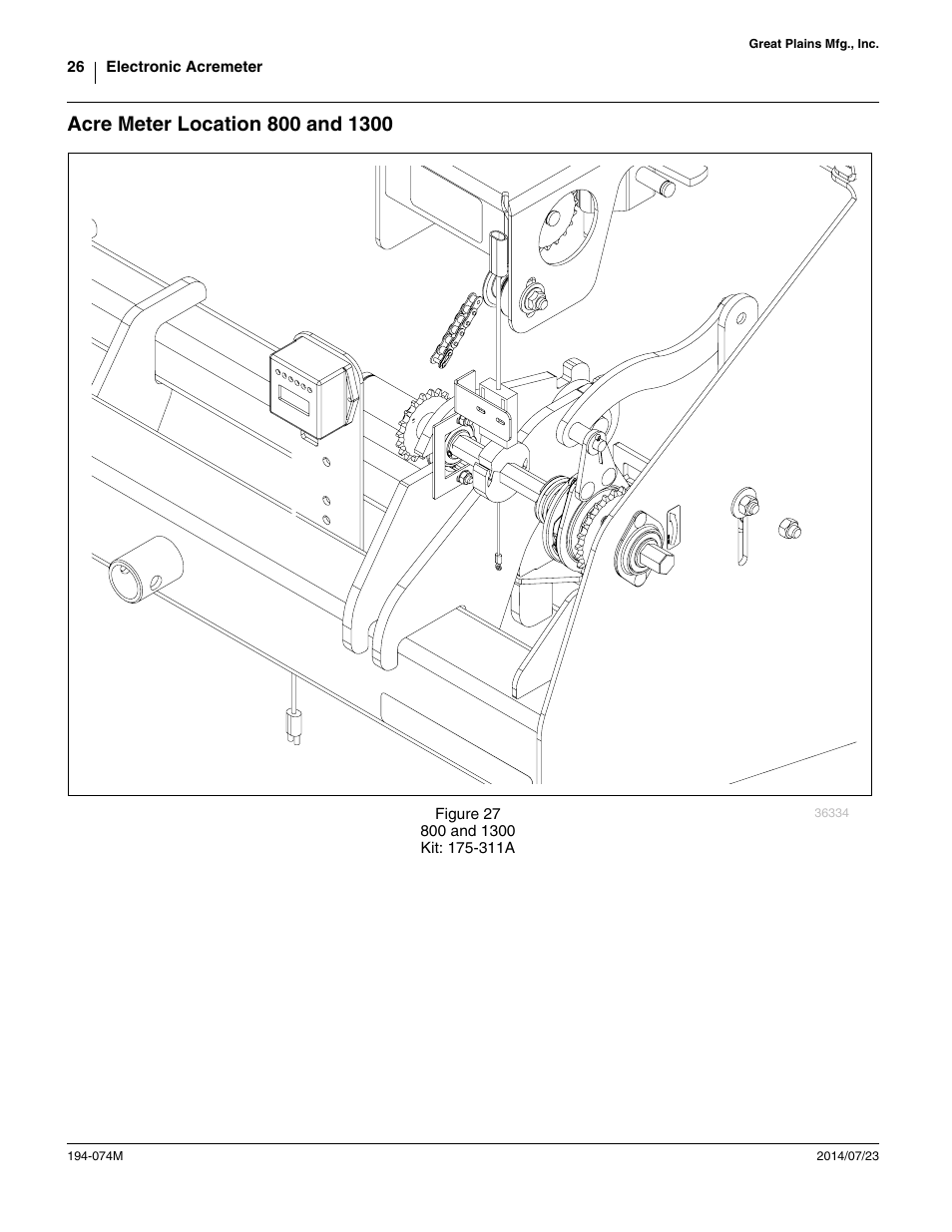 Great Plains Electronic Acremeter User Manual | Page 26 / 34
