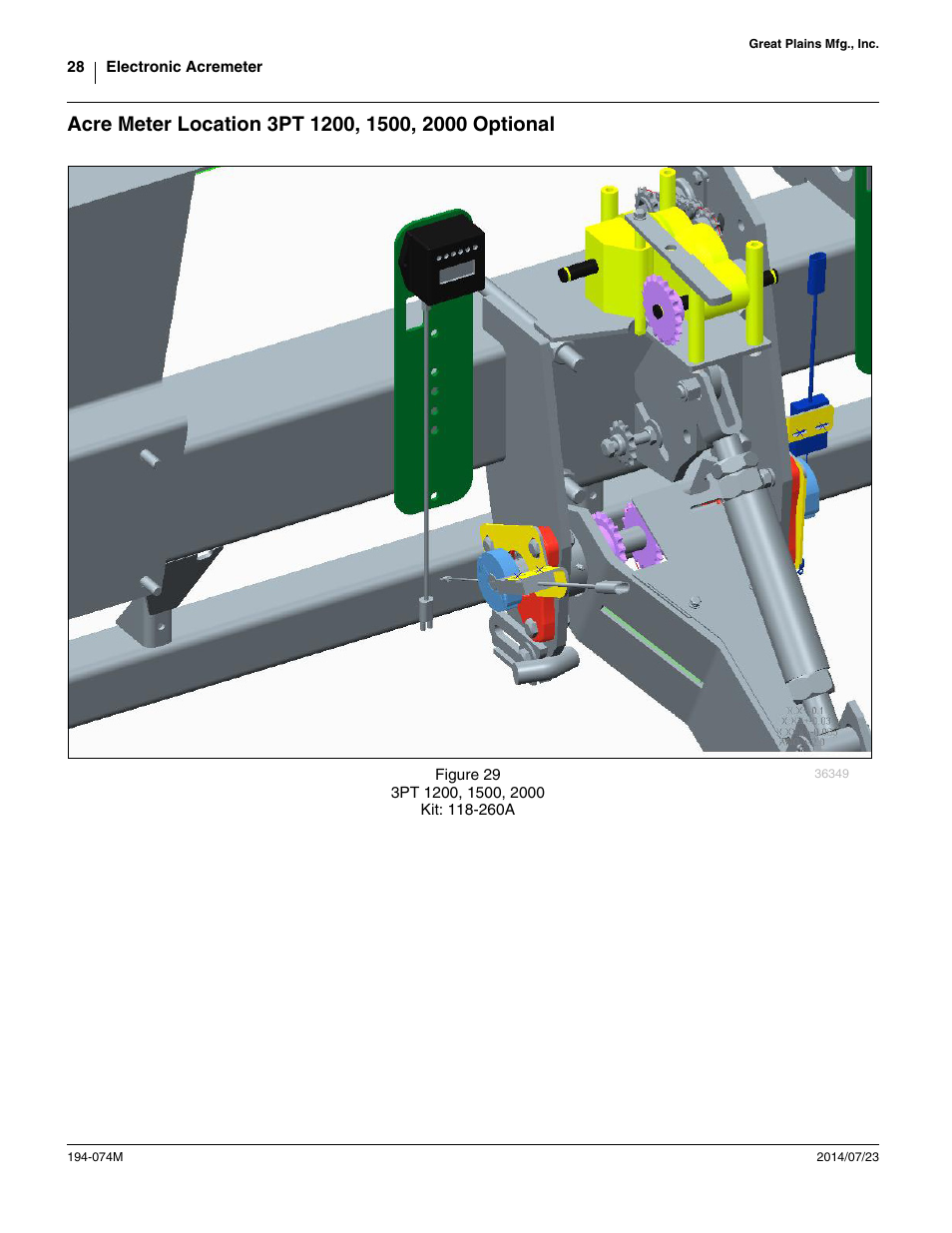 Great Plains Electronic Acremeter User Manual | Page 28 / 34