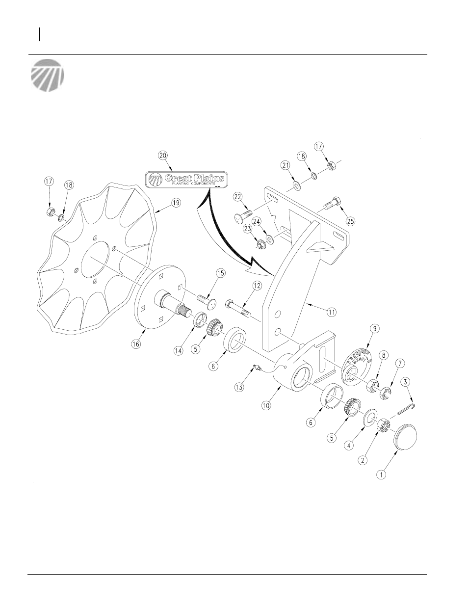 Parts | Great Plains Conservation Coulter and Spring Package User Manual | Page 12 / 22