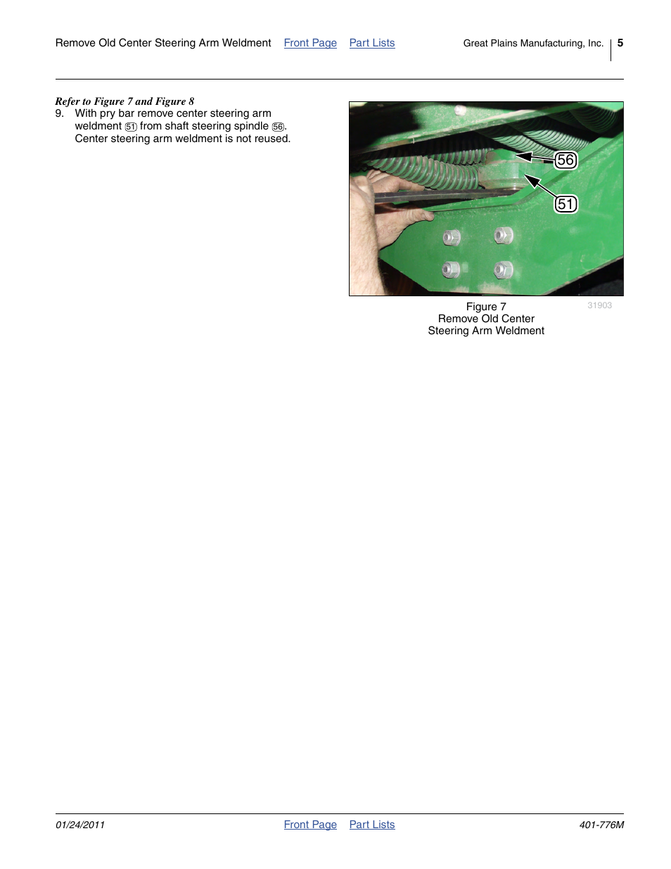 Great Plains 3PYP Steering Kit User Manual | Page 5 / 18