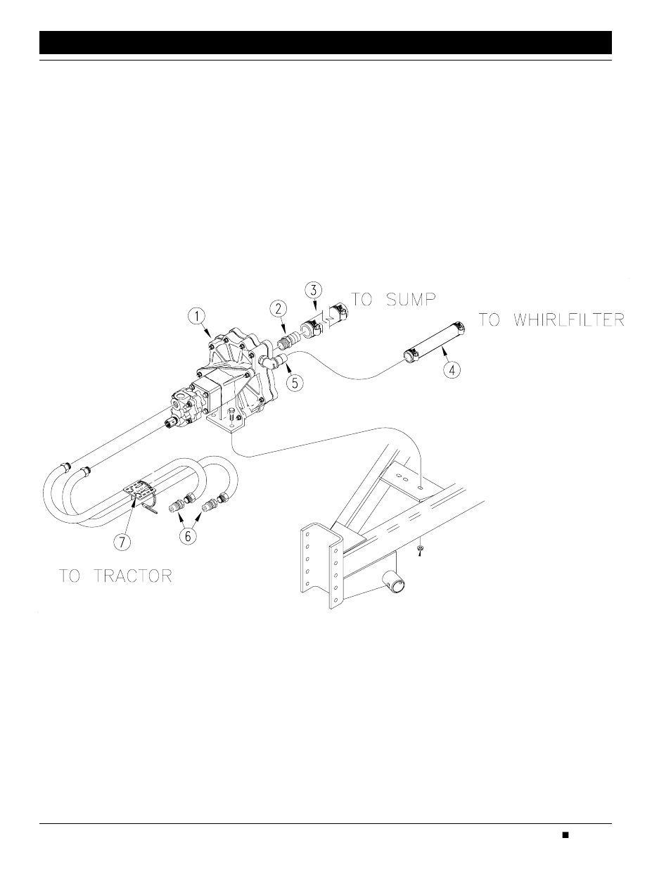 Tandem-axle sprayers, Assembly | Great Plains Hydraulic Meterflow Pump User Manual | Page 2 / 3