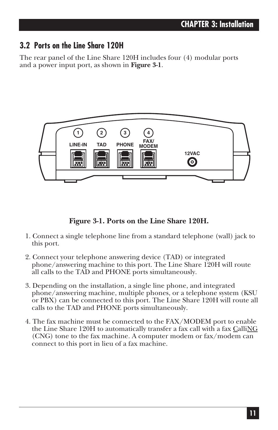 Black Box 120H User Manual | Page 10 / 25