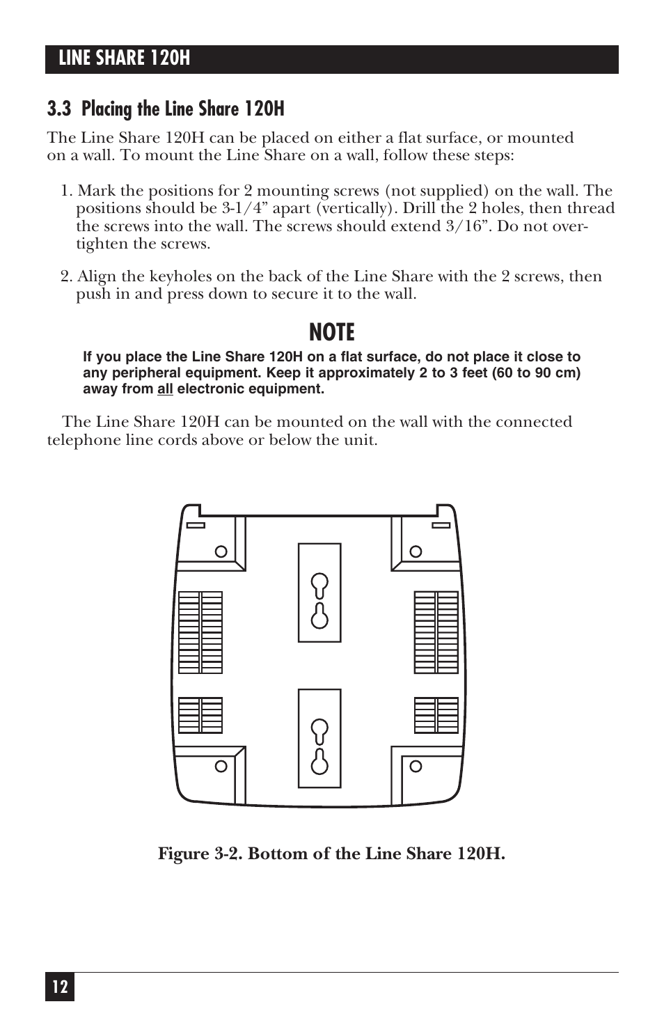 Black Box 120H User Manual | Page 11 / 25