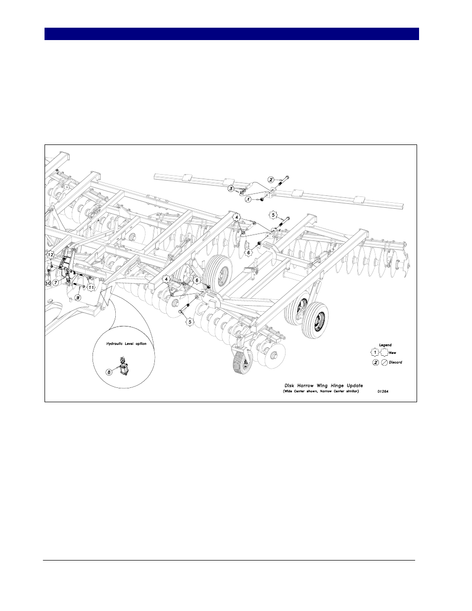 Great Plains Disk Harrow Field Update Wing Hinge User Manual | Page 2 / 3