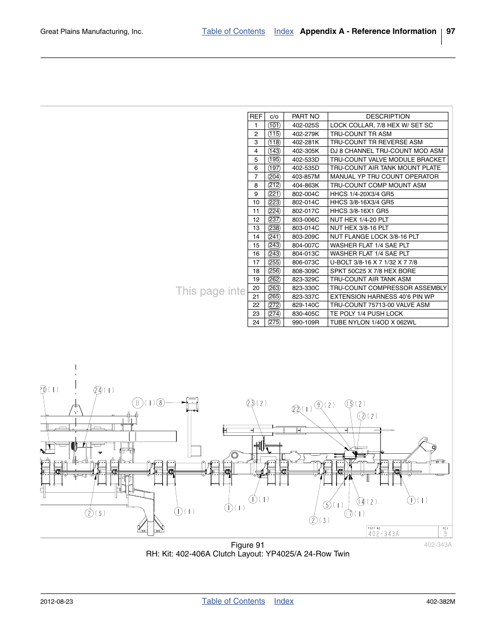 This page inte | Great Plains Swath Command Section Control User Manual | Page 101 / 142