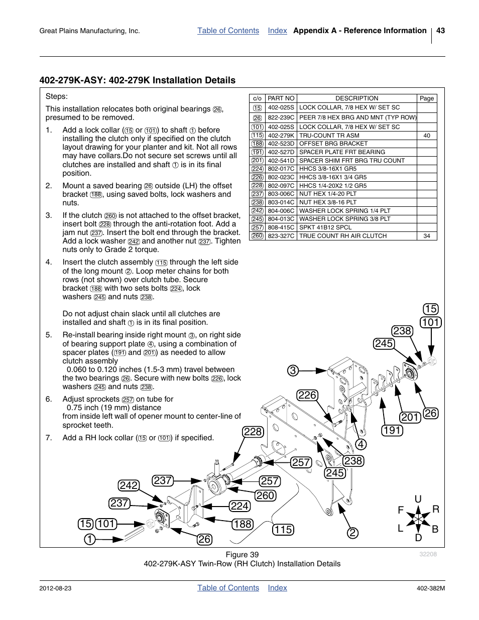 279k-asy: 402-279k installation details | Great Plains Swath Command Section Control User Manual | Page 47 / 142