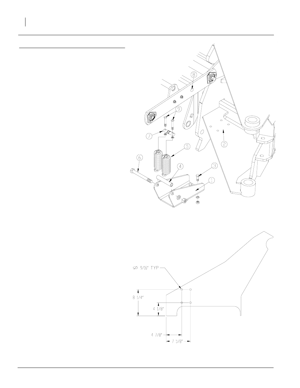 Assembly instructions | Great Plains Auxiliary Down Pressure Spring User Manual | Page 2 / 3