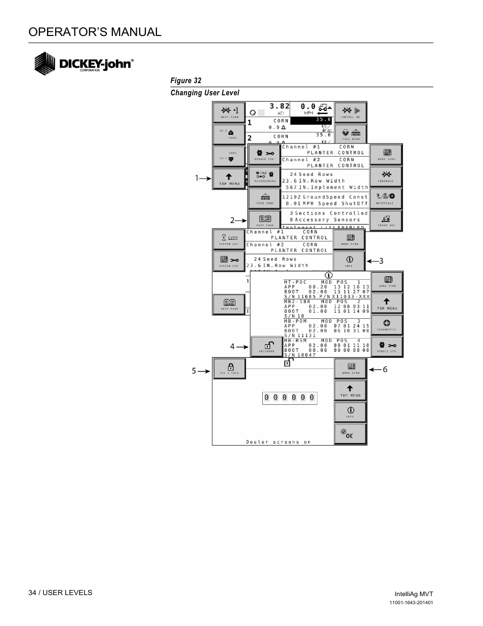 Operator’s manual | Great Plains DICKEY-john MVT Monitor Operator User Manual | Page 43 / 122