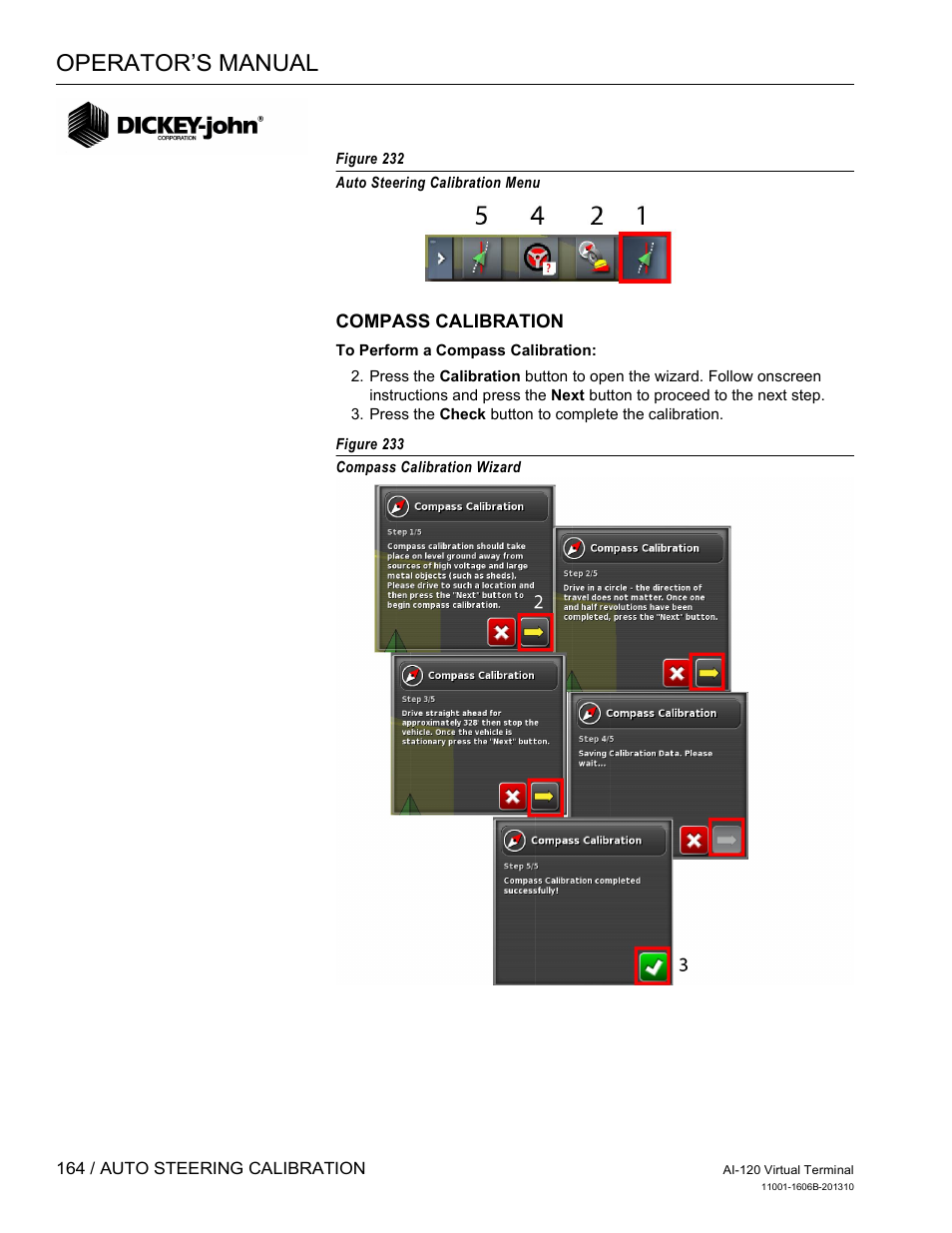 Operator’s manual | Great Plains DICKEY-john AI-120 12-inch Virtual Terminal User Manual | Page 172 / 193