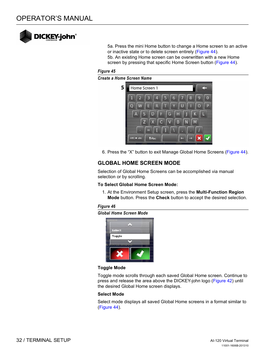 Operator’s manual | Great Plains DICKEY-john AI-120 12-inch Virtual Terminal User Manual | Page 40 / 193