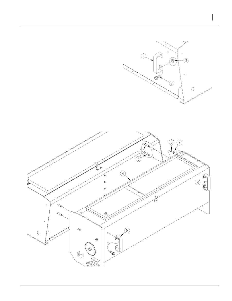 Native grass box to main box assembly | Great Plains 6 Foot Drill Native Grass 3P605NT User Manual | Page 5 / 14