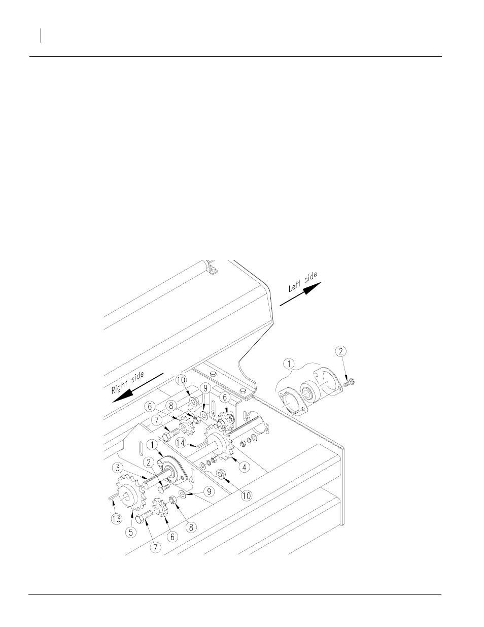 Drive assembly | Great Plains 6 Foot Drill Native Grass 3P605NT User Manual | Page 6 / 14