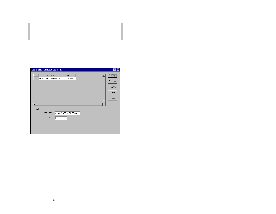 Storing a manual entry coefficient to the database | ADS Environmental Services Profile Software 950015B6 User Manual | Page 250 / 641