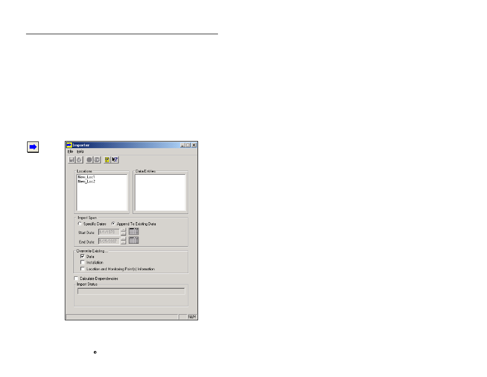 How to use the importer | ADS Environmental Services Profile Software 950015B6 User Manual | Page 377 / 641