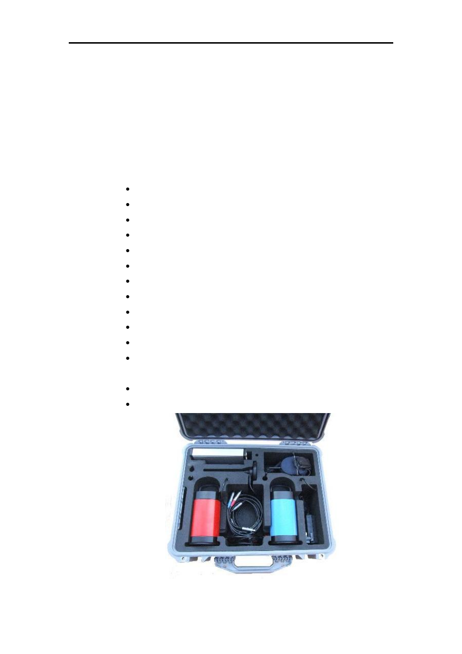 System components, Chapter 3 system components, Red transmitter ( including antenna ) | Blue transmitter ( including antenna ), Two accelerometers, Headphones, Magnetic vehicle mount antenna, Car charge cable, Mains charger, Transmitter programming y-cable | ADS Environmental Services Eureka Digital QR 775020 A0 User Manual | Page 15 / 65