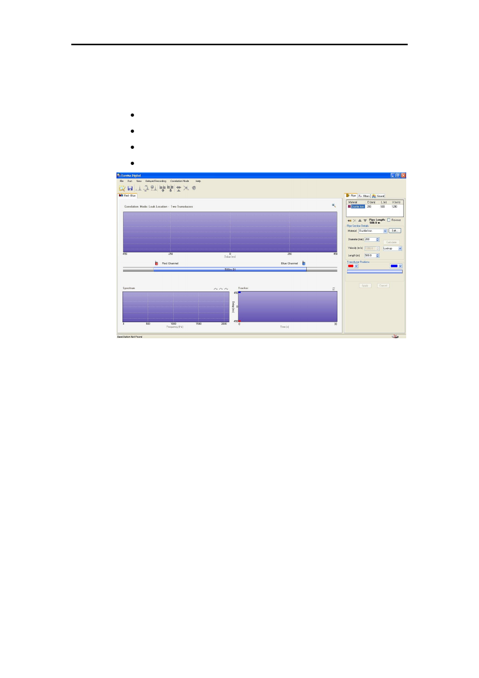 Main screen, The main window includes 4 areas, Main menu | Toolbar, Display area, Control area | ADS Environmental Services Eureka Digital QR 775020 A0 User Manual | Page 27 / 65
