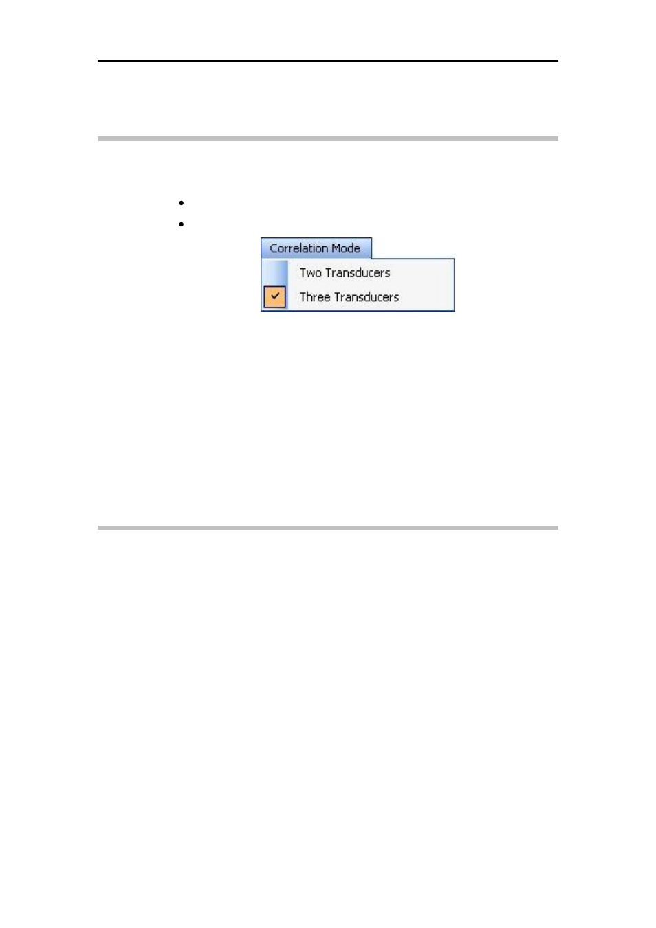 Correlation mode menu, Help menu | ADS Environmental Services Eureka Digital QR 775020 A0 User Manual | Page 37 / 65
